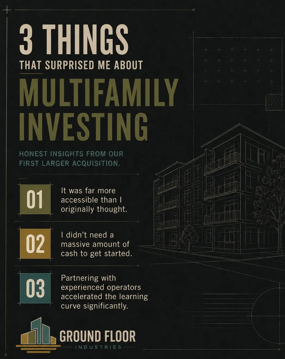 Field note about multifamily investing